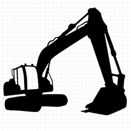 Amazon 油圧ショベル 建設機械 シルエット ステッカー 黒 ブラック 大 縦横 16cm 16cm 1枚 シール ステッカー 文房具 オフィス用品 Amazon 油圧ショベル 建設機械 シルエット ステッカー 黒 ブラック 大 縦横 16cm 16cm 1枚 シール ステッカー 文房具 オフィス用品