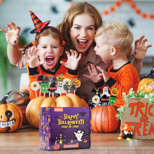 Halloween Candy Bulk 30 Packs, Assorted Halloween Lollipops for Trick or Treating, Party Favors, Classroom Goodie Bags & Holiday Festive Snacks Supplies for Adults Celebrations - image 7