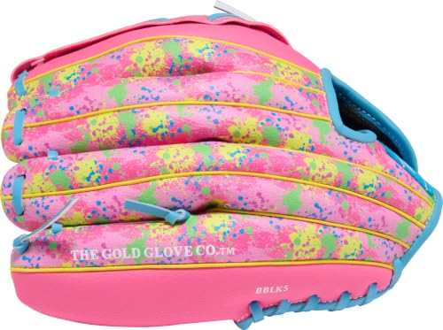 Rawlings | Flex Palm Chili Peppers Youth Baseball Glove | 11" | Basket Web | Left Hand Throw | Pink by Rawlings - Used condition - Image 5