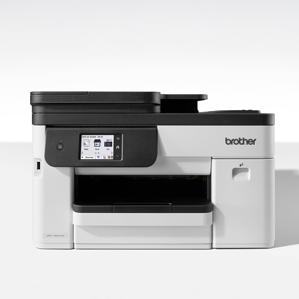 Brother MFC-J5010DW drukarka wielofunkcyjna A4, WiFi, Ethernet i USB, automatyczny druk atramentowy, 26 stron na minutę w kolorze, 28 stron na minutę w kolorze
