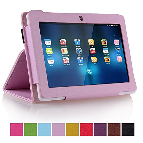 7 Inch Folio Stand Faux Leather Case Cover Flip Case Cover for Zeepad for Chromo for Alldaymall for Matricom for Tagital 7 Inch Tablet Q88,Alldaymall A88X 7
