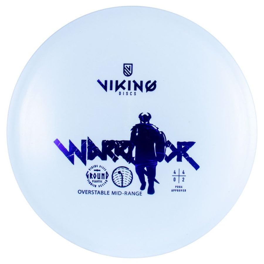 Viking Discs Nordic Warrior | Stable Disc Golf Midrange | Ground Plastic
