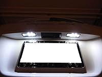 Vista 6 de iJDMTOY - Kit de montaje de luz LED para matrícula de coche, de 3 W, compatible con Volkswagen Golf GTi, CC, Rabbit, Eos, Beetle, Porsche Cayman