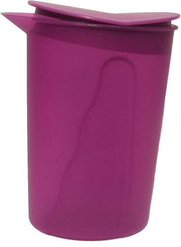 Tupperware Jarra pequeña para refrigerador Impressions de 1 cuarto de galón en color morado