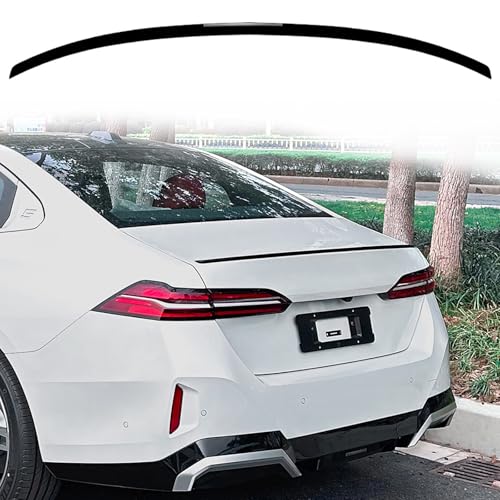 YZQSWCX Coche ABS Alerón Trasero para BMW 5 Series I5 G60 525i 530i M60 2024+, Techo Maletero ala del alerón Carrocería Modificación Accesorios,Gloss Black