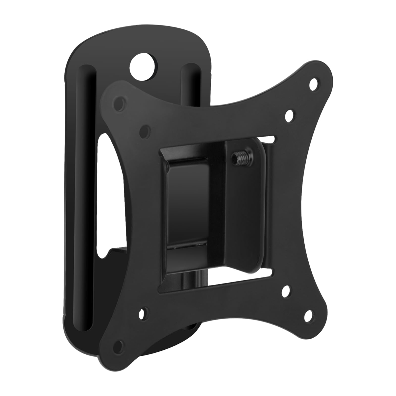 SweeEase Vesa Monitor TV Wall Mount for 19 to 32 inch, Universal Swivel Tilt Adjustable Monitor TV Bracket for Flat Curved Max 44 lbs Max VESA 100x100mm, Single Stud Vesa Wall Mount
