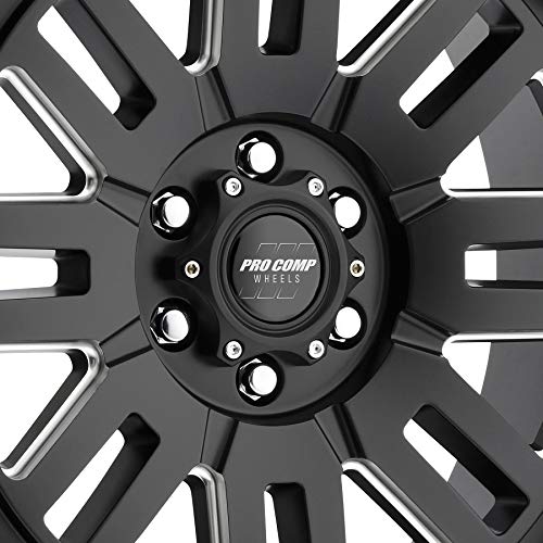 Pro Comp Alloys PXA61 17X9 6X5.5 S-BLK MILL -6MM - PXA5161-7983 - Image 3