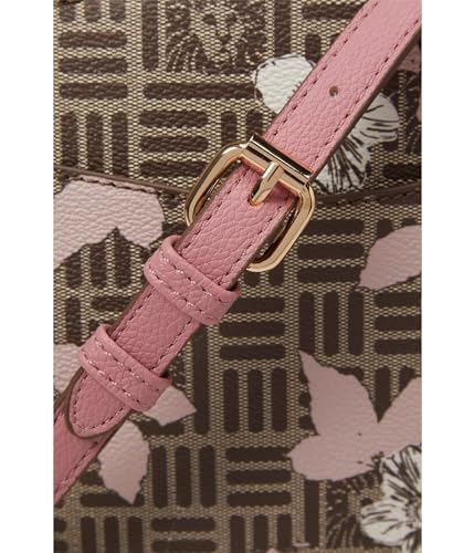 Anne Klein Oval Crossbody with Floral Overlay4