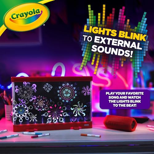 Image of Crayola Ultimate Light Board ColorVibe, Sound Reactive Drawing Tablet