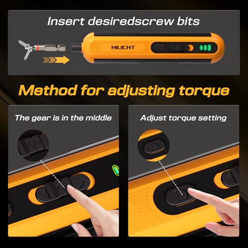 Mini Cordless Screwdriver Set