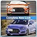 Front Bumper License Plate Mount Compatible with Hyundai Elantra Sport 2017-2021, No Drill Front License Plate Frames Tow Hook License Plate Bracket Holder Mounting Kit