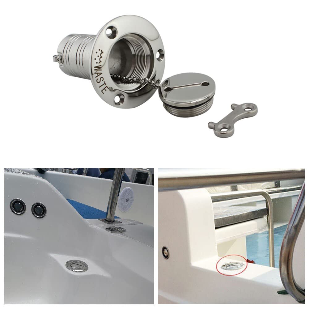 Serbatoio dell'acqua per barca, in acciaio inox, accessorio di ricambio per yacht marino (piccolo)