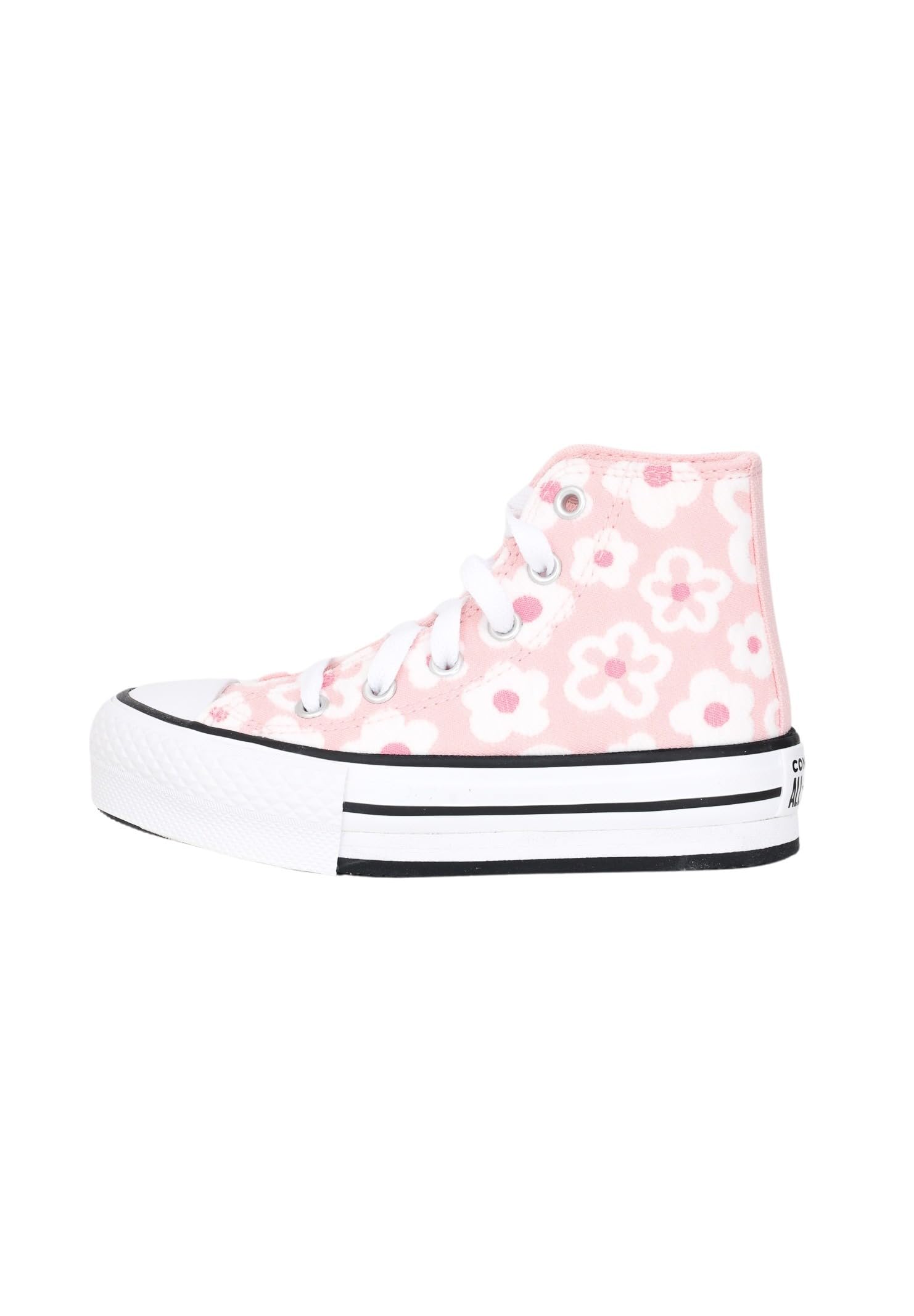 Converse Zapatillas Ctas Eva Lift Hi para niƱa violeta con flores blancas