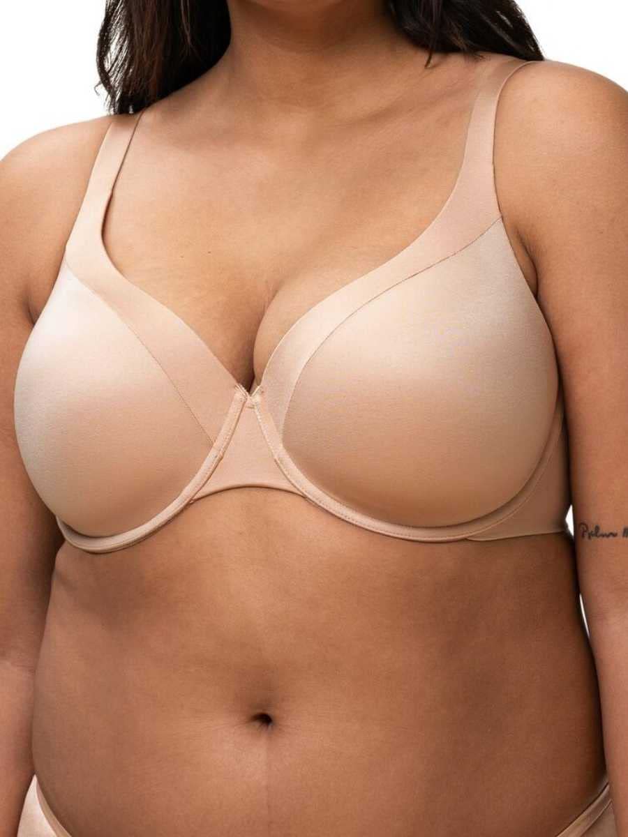 Triumph Damen BH Body Make-up Soft Touch WHP, mit Bügel, Gepolstert, Verstellbare Träger, 65C, Neutral Beige