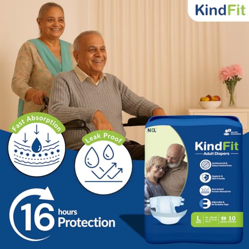Image of Tape Diapers - Large 20 Pcs Wetness Indicator Antibacterial