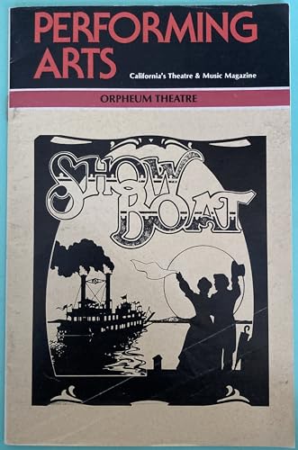 Playbill from Show Boat at the Orpheum Theatre in San Francisco CA Starring Lonette McKee Jacque Trussel Donald O'Connor Sheryl Woods Alix Korey Playbill