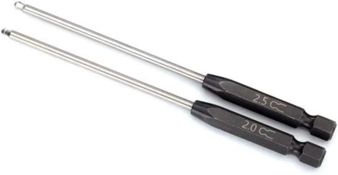Traxxas 8716 - Speed Bit Set, hex driver, 2-piece ball-end (2.0mm, 2.5mm), 1/4' drive