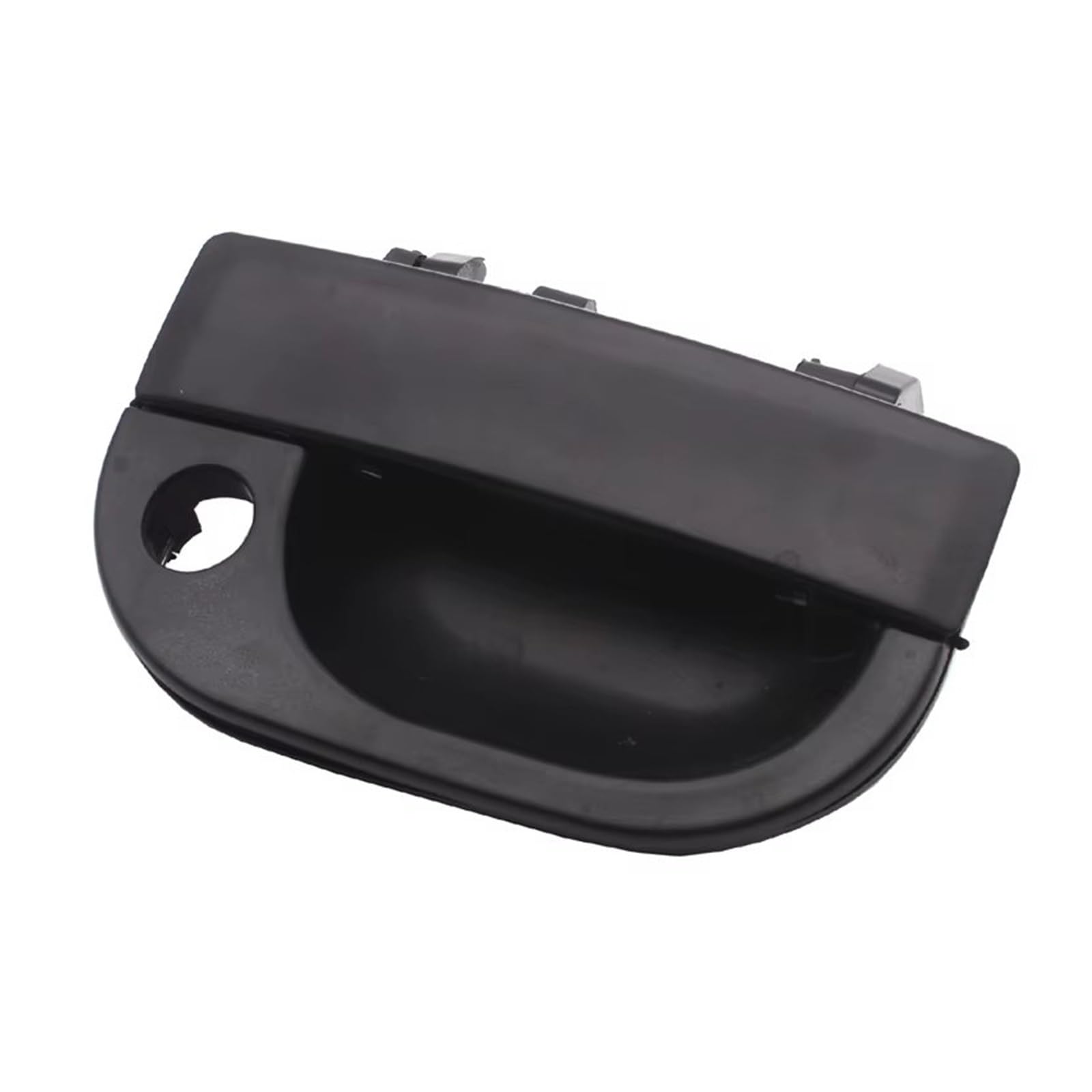Ropaix Side Exterior Door Handle for Hyundai for Starex H1 1997-2005 Sliding Door Outside Middle Door Handle with Keyhole Black