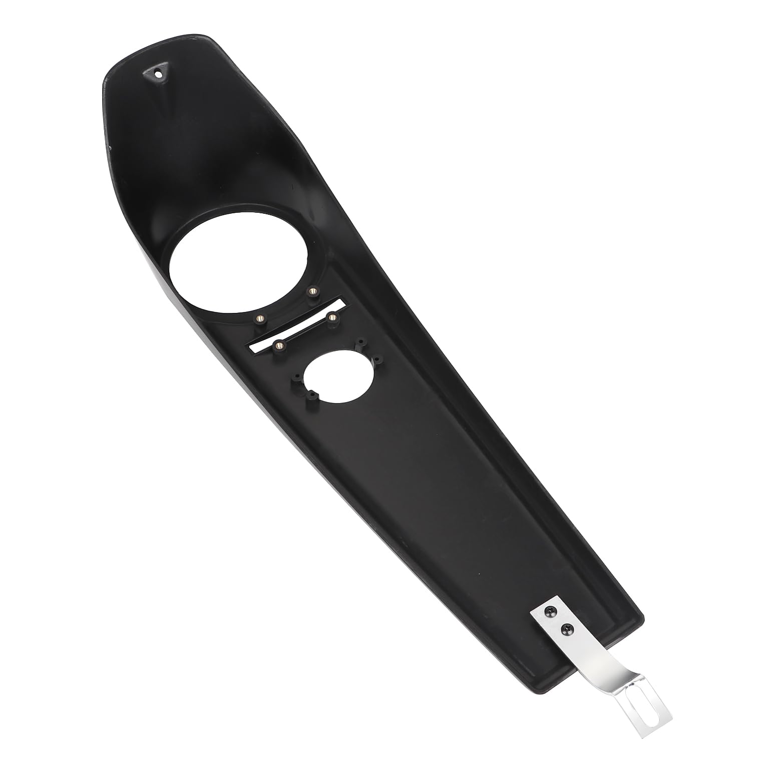 Couvercle de réservoir de carburant de tableau de bord de moto ABS Harley Road King flhr stretch Panel 2008-2022, noir brillant