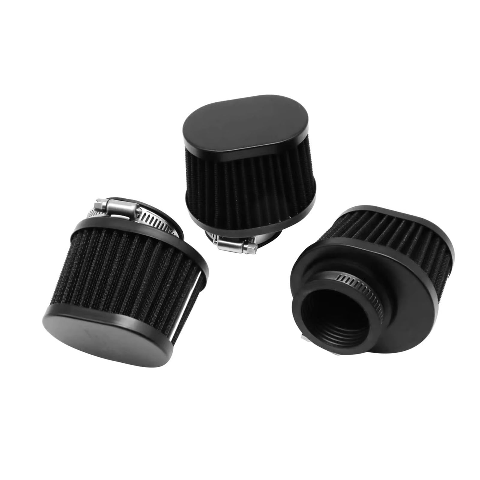 Filtro Aspirazione Aria Moto 60 mm 55 mm 50 mm 45 mm 42 mm | Filtro dell'aria universale per moto da 38 mm, filtro lavabile ad alto flusso per presa d'aria fredda(50mm)