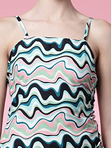 Image of OOMPH! Women's Crepe Sheath Knee-Length Dress