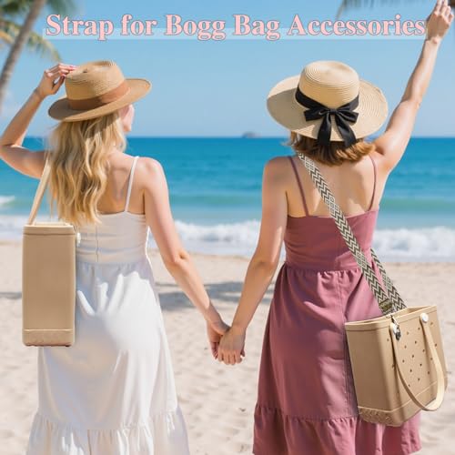 Image of Strap Wrap Adjustable Crossbody Strap with Neoprene Handle Protector - Compatible with All Bogg Totes