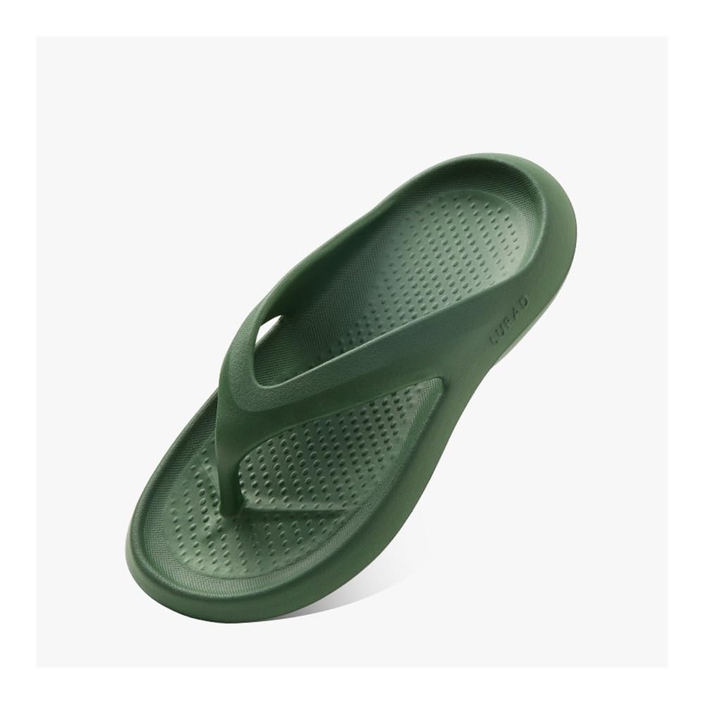 Tongs confortables homme à semelle épaisse et design respirant pour l'été
