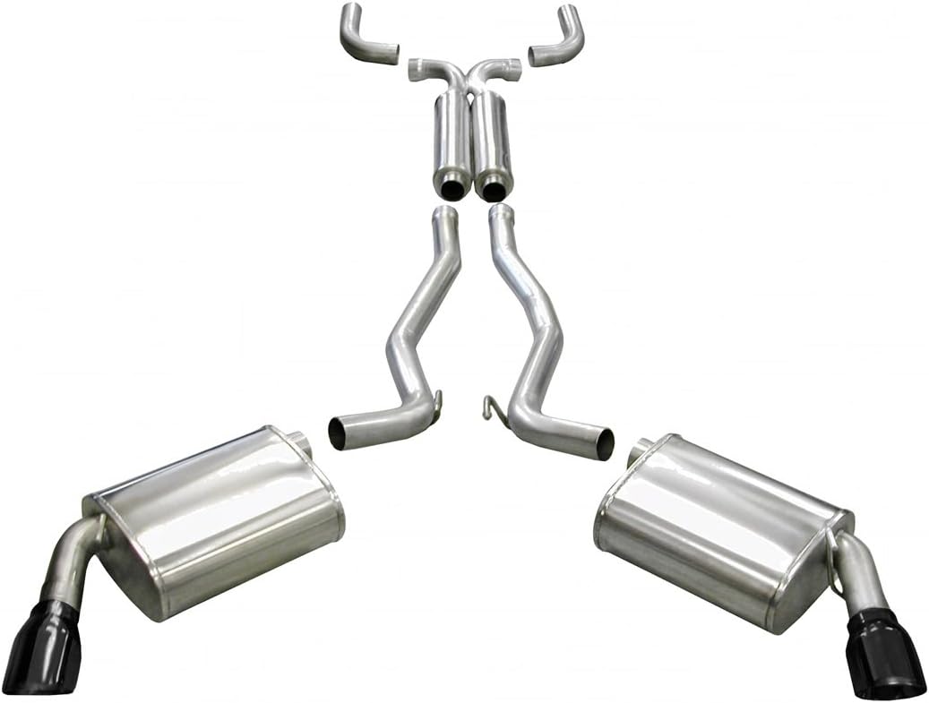 CORSA 14952BLK Cat-Back Exhaust System with X-Pipe