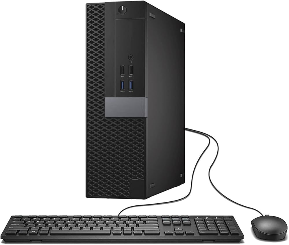 2020 (Refreshed) Opteplex 7040 SFF Core i7 6700 6th Gen, 16GB Ram, 256 GB SSD, Windo 11 Pro With Keyboard And Mouse (Revived) With 5G Original Wifi