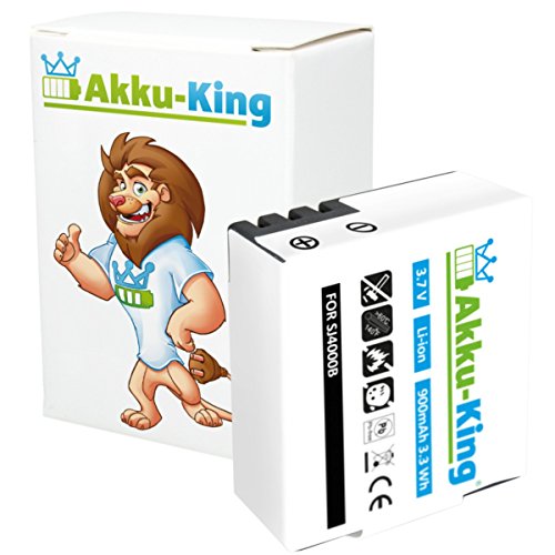 Akku-King Batteria compatibile con Action Camera