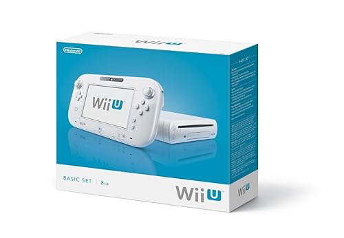 Nintendo Wii U Console 8GB Basic Set - White Renewed