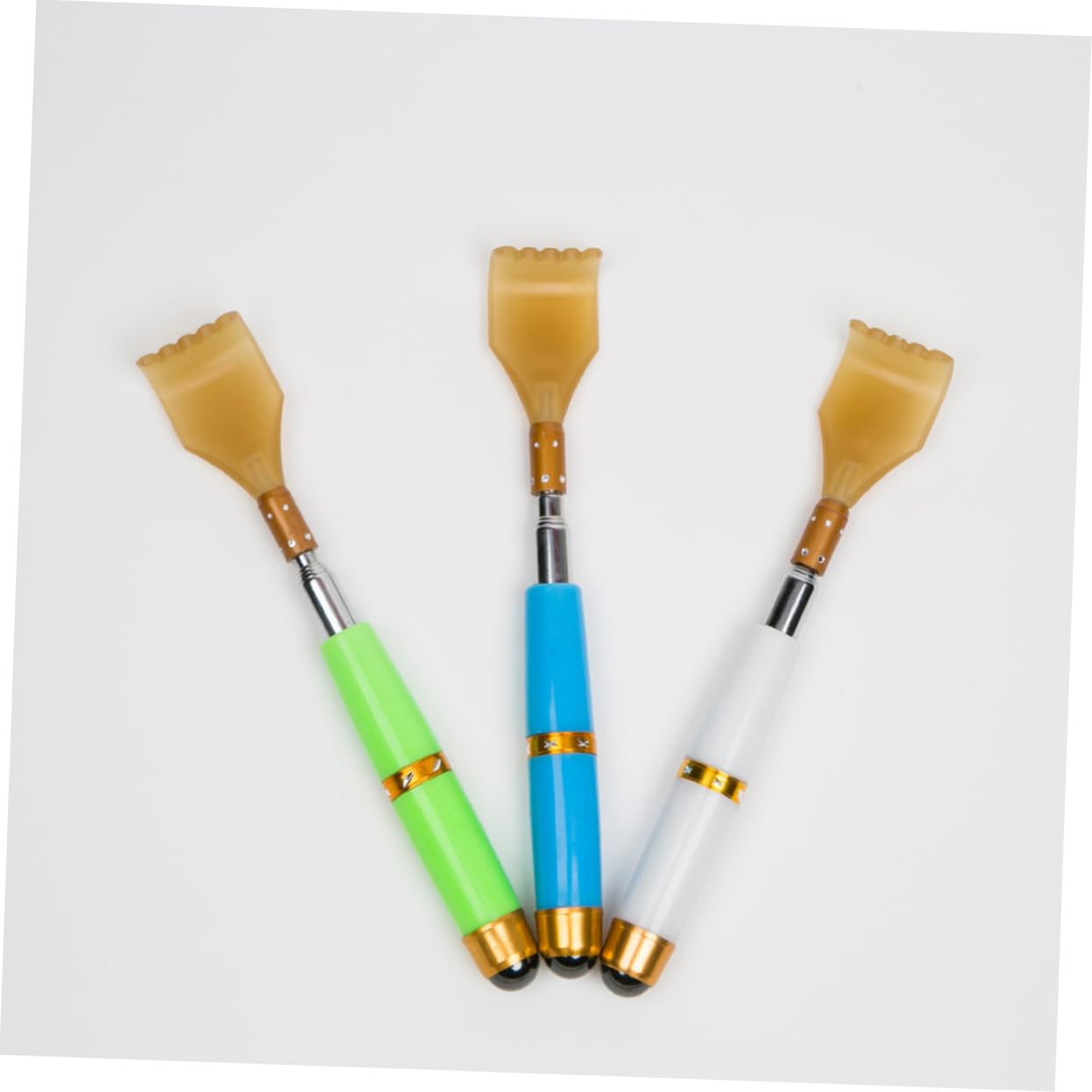 3 Rascadores De Espalda Con Imán Telescópicos Y Extensibles De Acero Inoxidable Herramienta De Salud.
