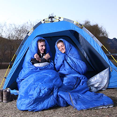 KingCamp Schlafsack Deckenschlafsäcke Leichtgewicht Warm Outdoor Kinder & Erwachsenen 3-4 Jahreszeiten für Camping… - Image 6