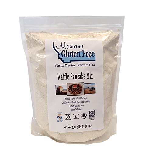 Montana Gluten Free Waffle Pancake Mix, 3 Pound