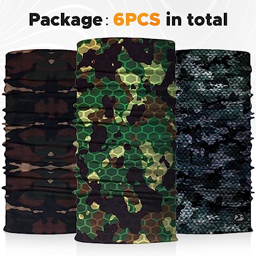 Image of JOEYOUNG Headwear, Bandana, Neck Gaiter Head Wrap Headband Balaclava Magic Scarf