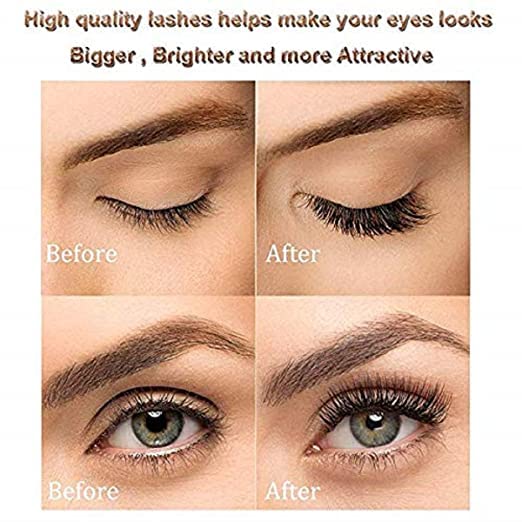 AIR BEAUTY Combo of Eyelash Curler and False Eyelashes (Pack of 3) - Image 4 thumbnail