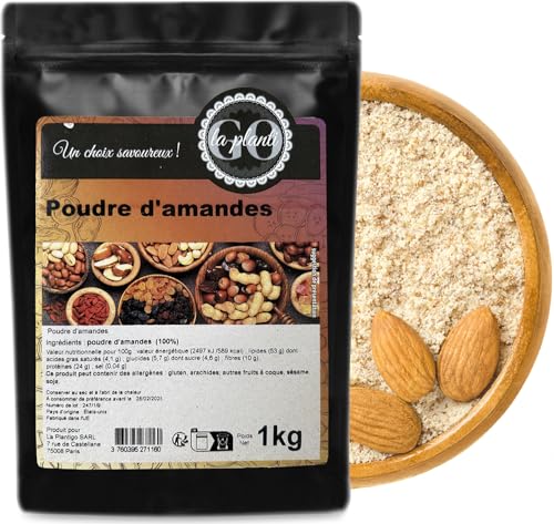 Poudre d’amandes 1 kg- LA PLANTIGO