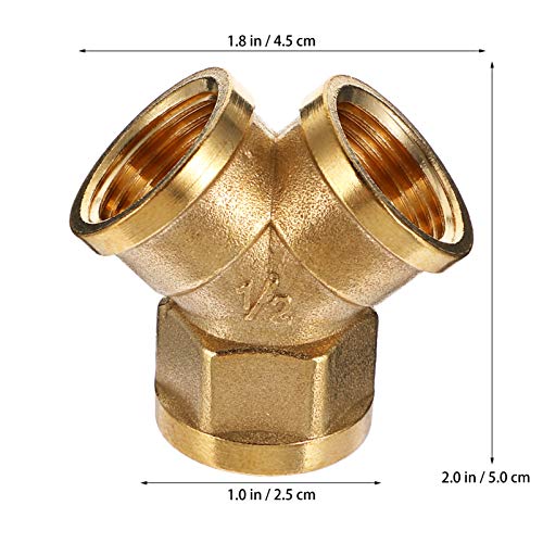 ULTECHNOVO Conector de Tubo de Encanamento de 3 Vias Encaixe de Junta Em T de 1/2 Polegada Encaixes