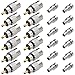 Greluma 12 Stück PL259-Koax-Steckverbinder, UHF-Lötstecker mit UG-175-Reduzierstück für RG-58, RG-213, LMR195, RG142 19 x günstig Kaufen-Greluma 12 Stück PL259-Koax-Steckverbinder, UHF-Lötstecker mit UG-175-Reduzierstück für RG-58, RG-213, LMR195, RG142