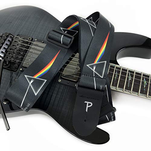 Perri’s Leathers Ltd. – Sangle de Guitare – Polyester – Pink Floyd – Dark Side of the Moon – Produit Officiel sous… - Les Beatles, Paul McCartney, John Lennon, RIngo Starr, George Harrison Perri's Leathers Ltd. - Sangle de Guitare - Polyester - Pink Floyd - Dark Side of the Moon - Produit Officiel sous… – Image 5
