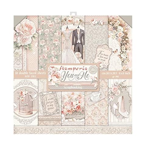 Stamperia Mini Scrapbooking Blanc Cover