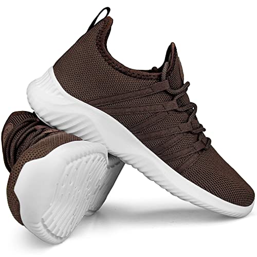 Image of Feethit Womens Slip On Running Shoes Breathable Walking Shoes Lightweight Gym Workout Shoes Non Slip Fashion Sneakers