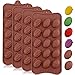 Jovitec 4 Pieces Easter Egg Chocolate Mold Easter Candy Cookie Mould Silicone Baking Mold for Party Jelly, Ice Cube