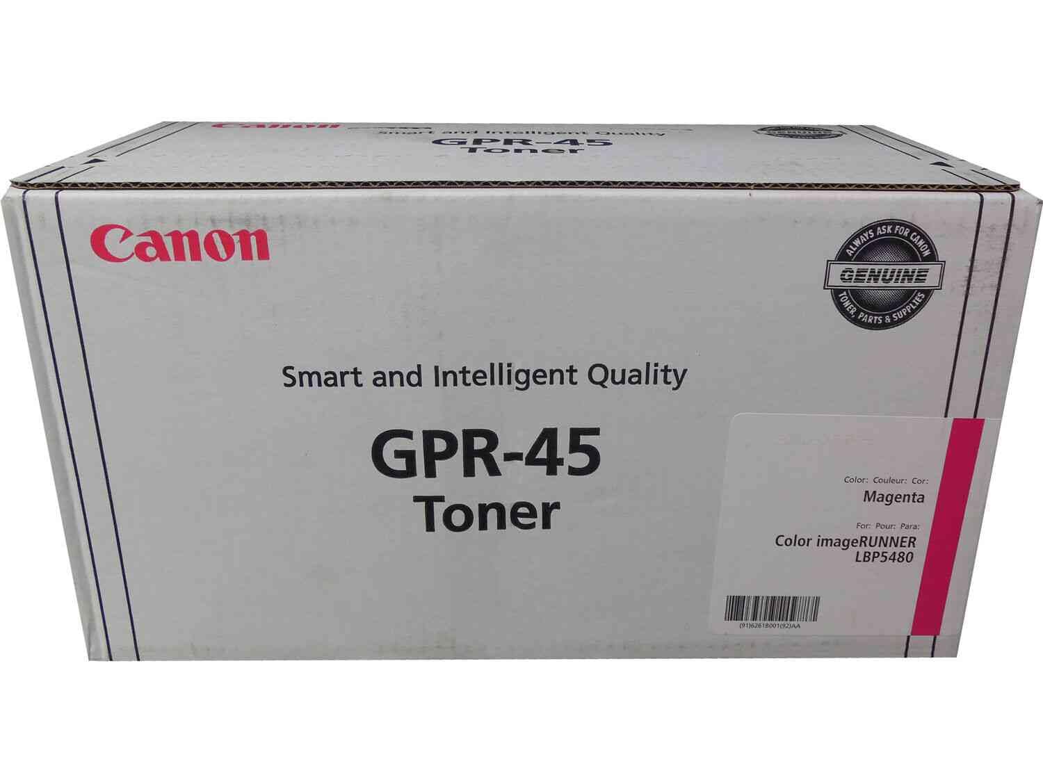 Amazon.co.jp：CANON GPR45 MAGENTA TONER CARTRIDGE FOR USE IN