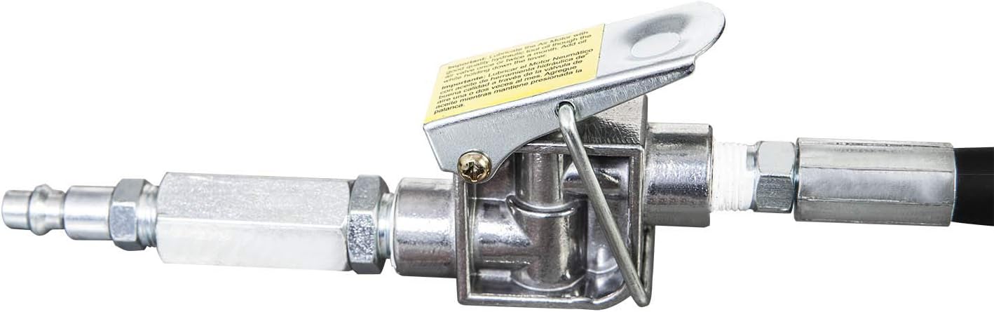 Exclusive Torin 20 Ton (40,000 LBs) Capacity Pneumatic Air Hydraulic Heavy Duty Bottle Jack with Manual Pump for Trucks, ATA92006B , Black