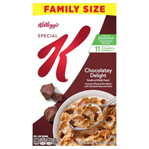 Kellogg's Special K Breakfast Cereal Chocolatey Delight, 16.3 oz