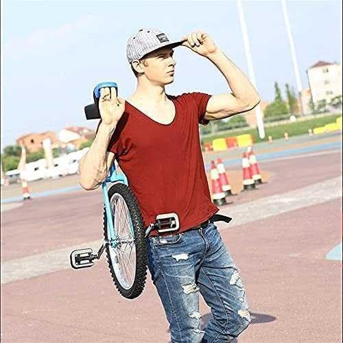 Unicycle for Adults, 20 Inch Wheel Balance Exercise Bike, Adjustable Seat, Maximum Load 150kg/330lbs, Fun Fitness Scooter for Circus or Recreation