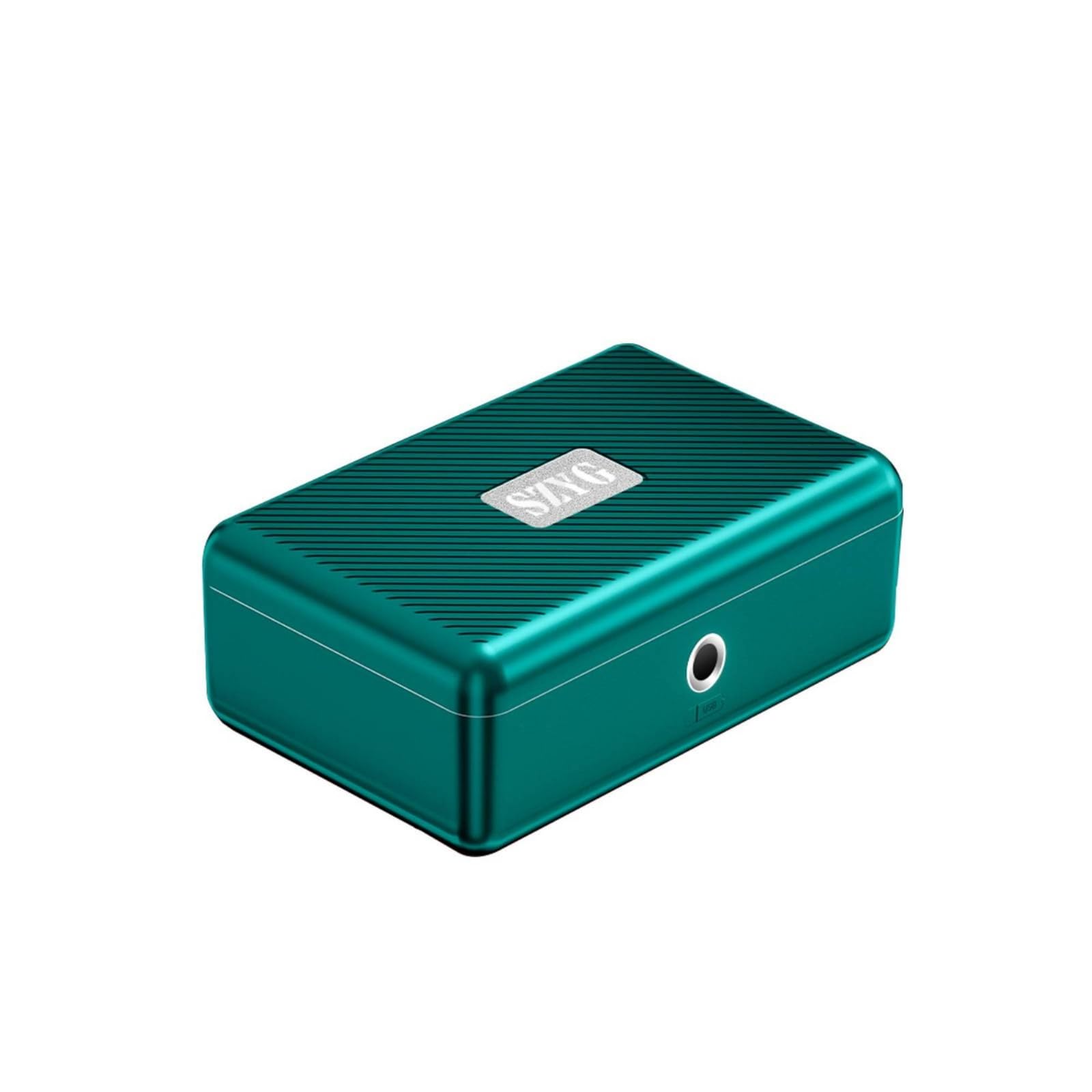 Contenitore Portagioielli Cassaforte Portatile Scatola di Cassetta con Chiusura Custodia Box Compatto per Documenti E Piccoli Dispositivi Plastica, Bianco