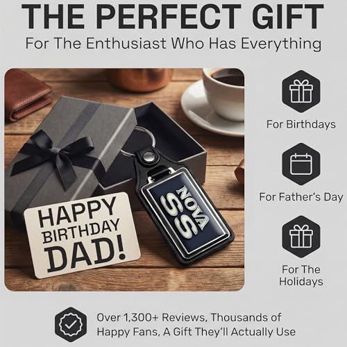 Image of Brotherhood Car Key Chain for Nova - Classic Models Keychain for Men and Women Gift Key Ring