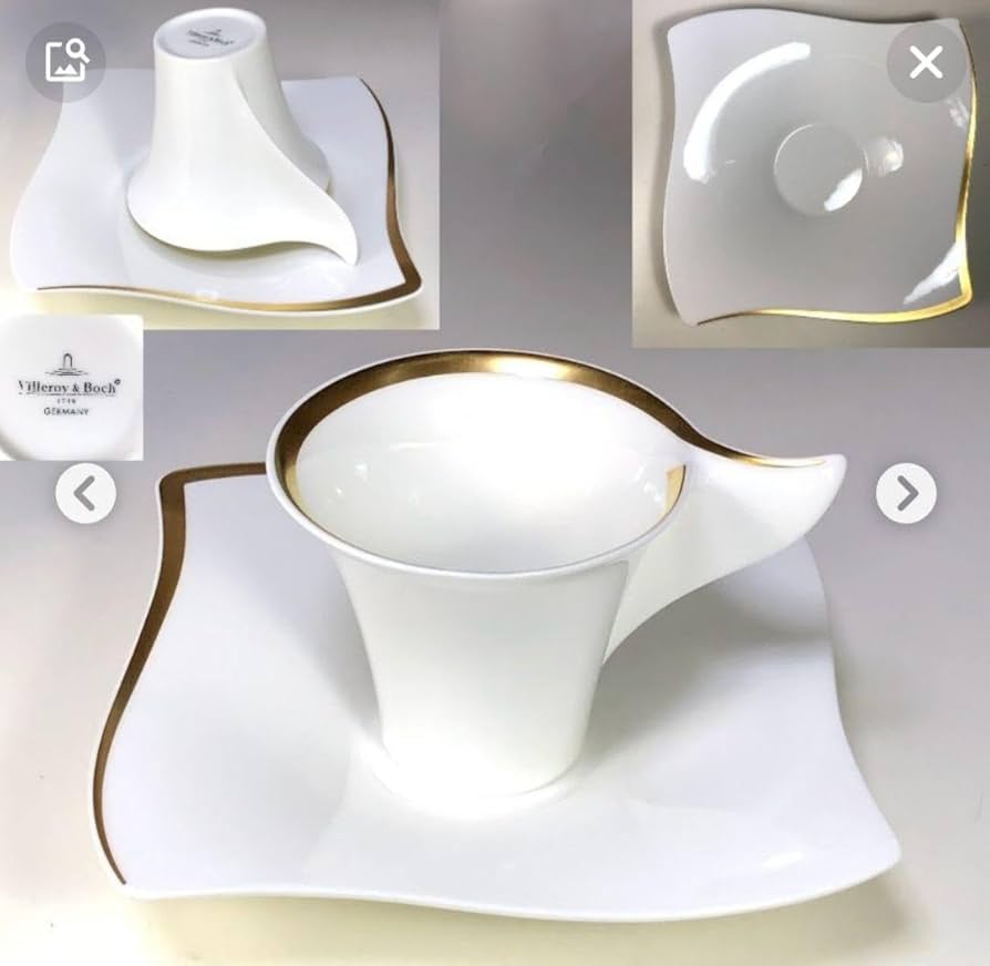 ビレロイ&ボッホ　ニューウェーブ　マグカップ＆ソーサー 未使用・完売品】ビレロイ＆ボッホ ニューウェーブカフェ マグ